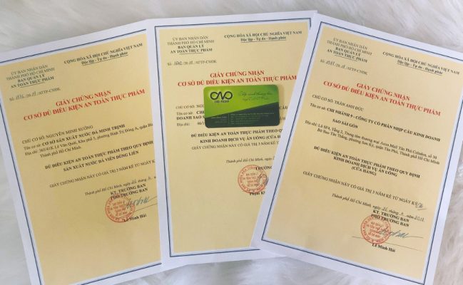 Dịch vụ xin giấy phép sản xuất