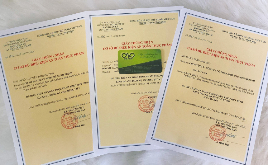 Dịch vụ xin giấy phép sản xuất